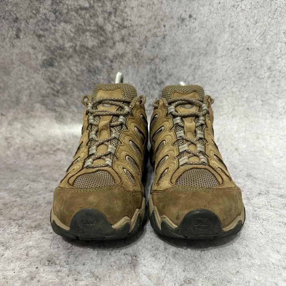 Oboz Sawtooth II Low Waterproof Hiking Shoes Womens 8 Brown B-DRY Leather